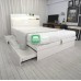 Camry Queen size Bed Frame with Headlamp and Storage