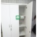 Amee Compact White Wardrobe Cabinet