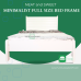 Charlotte Full size Bed Frame in White