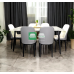 Aurea Marble Design Dining set for Six (6)